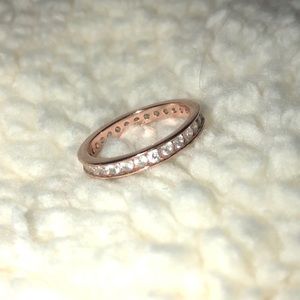 Rose Gold Diamond Ring SIZE6